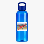 Прозрачная спортивная бутылка