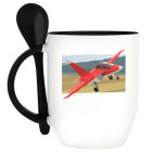 Кружка с ложкой