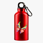 Металлическая бутылка 400 мл UV-DTF