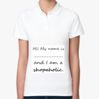 Женская рубашка поло