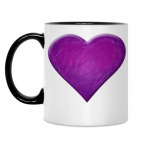 Кружка двухцветная