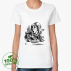 Женская футболка органик