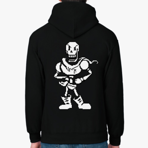 Толстовка худи с принтом Undertale Papyrus Mercy