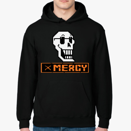 Толстовка худи с принтом Undertale Papyrus Mercy