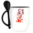 Кружка с ложкой