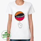 Женская футболка органик