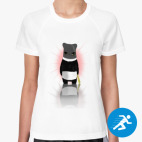 Женская спортивная футболка