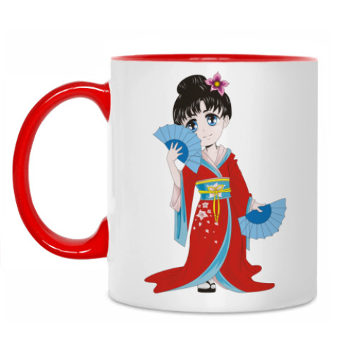 Кружка Чиби гейша