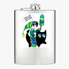 Фляжка стальная