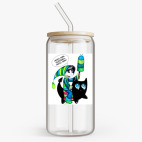 Банка с бамбуковой крышкой