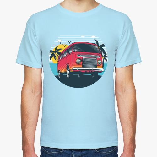 Футболка VW Camper Bus 1979