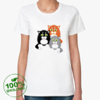 Женская футболка органик