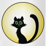Кот на луне