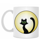 Кот на луне