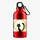 Металлическая бутылка 400 мл UV-DTF