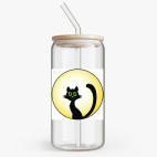 Банка с бамбуковой крышкой