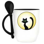 Кружка с ложкой