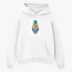 Толстовка худи оверсайз