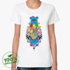 Женская футболка органик