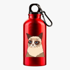 Металлическая бутылка 400 мл UV-DTF