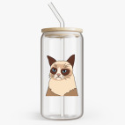 Банка с бамбуковой крышкой