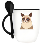 Кружка с ложкой