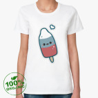 Женская футболка органик