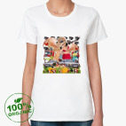 Женская футболка органик