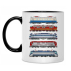 Кружка двухцветная