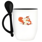 Кружка с ложкой