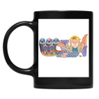 Кружка цветная UV-DTF