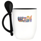 Кружка с ложкой