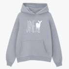 Толстовка худи оверсайз