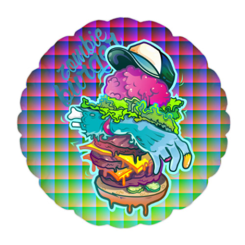 Подушка Zombie Burger