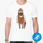 Мужская спортивная футболка