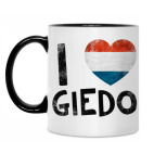 Кружка двухцветная