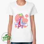 Женская футболка органик