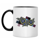 Кружка двухцветная