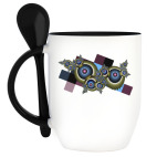 Кружка с ложкой