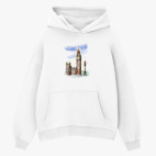 Толстовка худи оверсайз