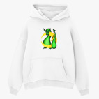 Толстовка худи оверсайз