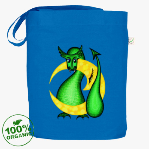 Сумка шоппер с принтом Китайский гороскоп-год дракона