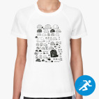 Женская спортивная футболка