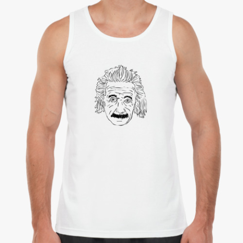 Майка с принтом Умный дядька