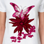 Женская футболка, белая