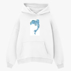 Толстовка худи оверсайз