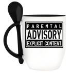 Кружка с ложкой