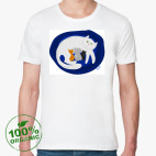 Мужская футболка органик