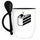 Кружка с ложкой