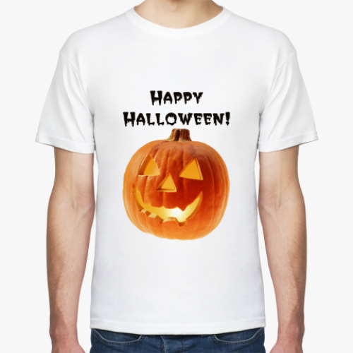 Футболка с принтом   halloween